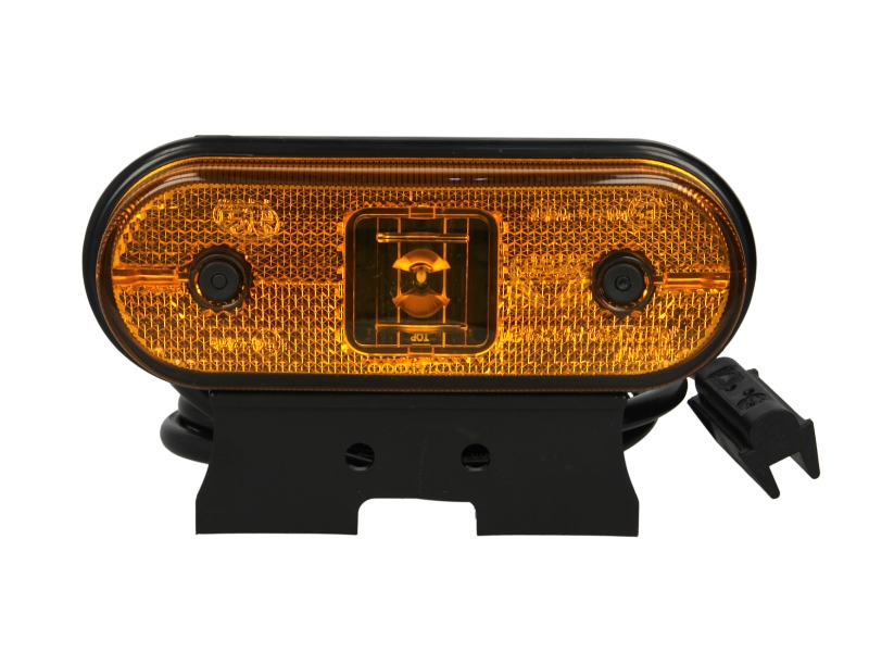 Lumina de clarificare LED 24V portocaliu 119x44 mm cablu 1500 mm set 2 bucăți