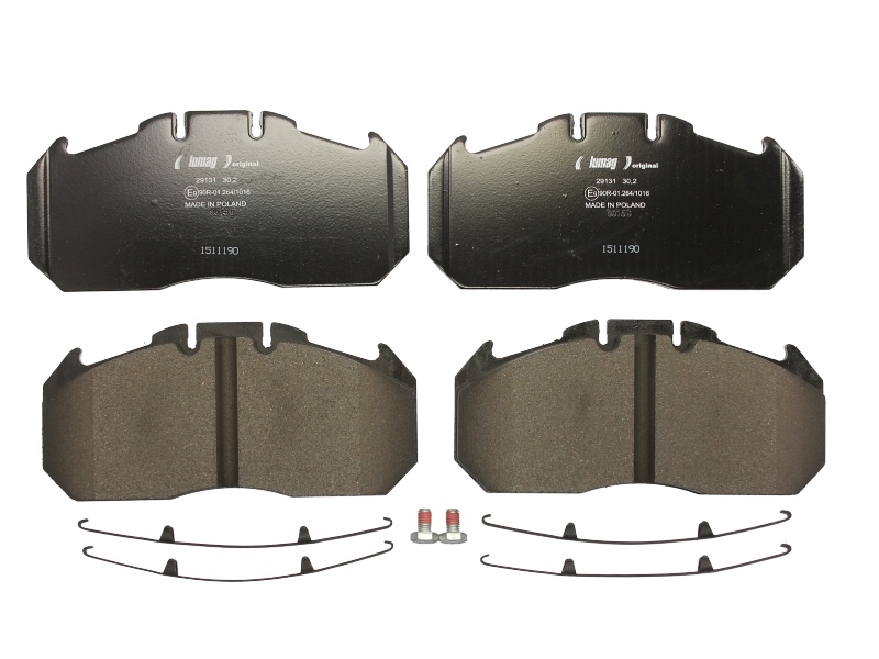 Set placute frana fata 249.3x118.2x30 mm