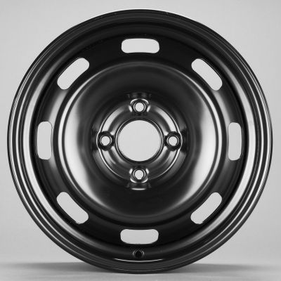 Janta oțel 6.0x15 inch CH 65 mm negru set 4 bucăți
