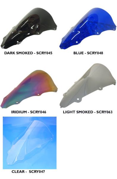 Motorcycle windshield