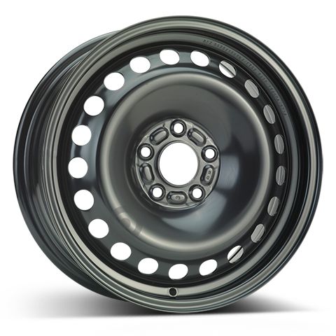 Janta otel 6.5x16 inch CH 63,4 mm negru