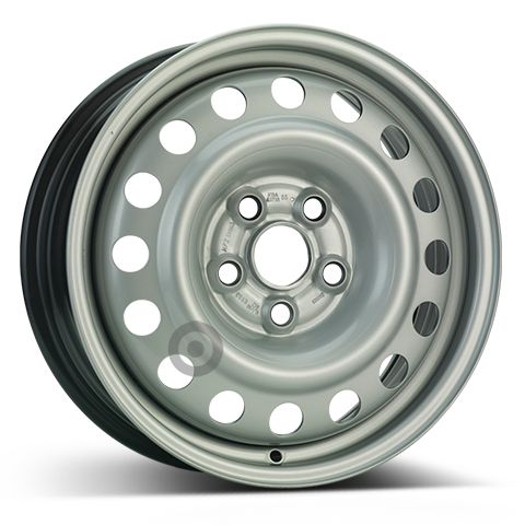 Janta otel 6.0x16 inch CH 57,1 mm argintiu