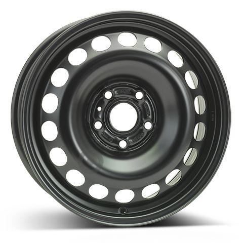 Janta otel 6.5x16 inch CH 57,1 mm negru