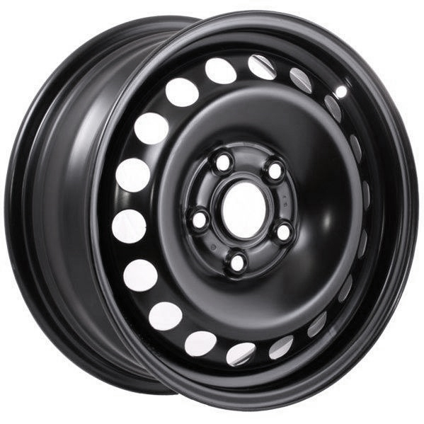 Janta oțel 6.5x16 inch CH 63,3 mm negru set 4 bucăți