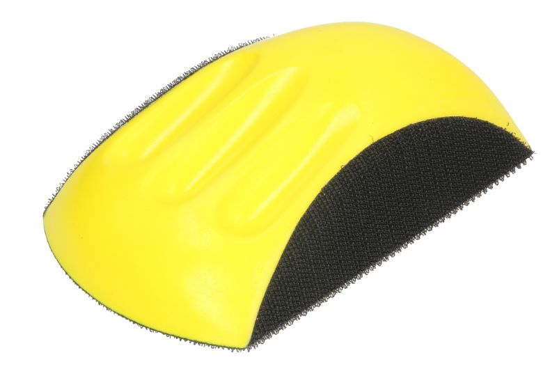 Bloc de slefuit plastic galben