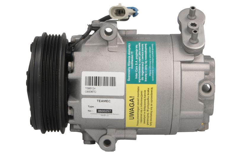 Compresor climatizare CVC R134a 12V