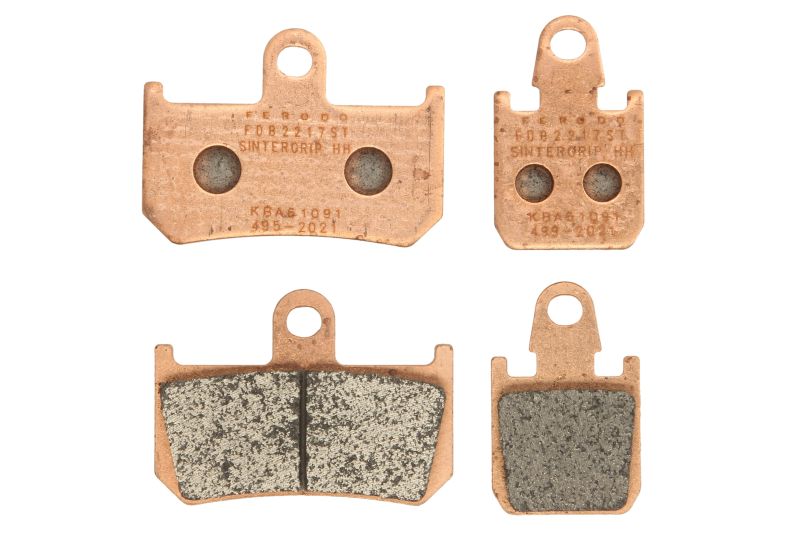Set placute frana fata 62.1x44.6x8.9 mm Sinter 2 bucati