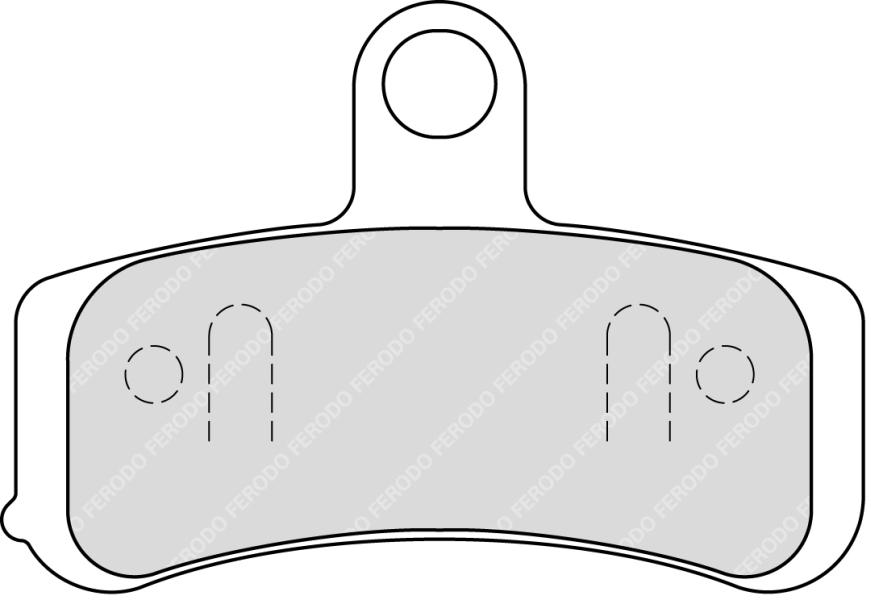 Set placute frana fata 90.8x62.2x8 mm Sinter 2 bucati