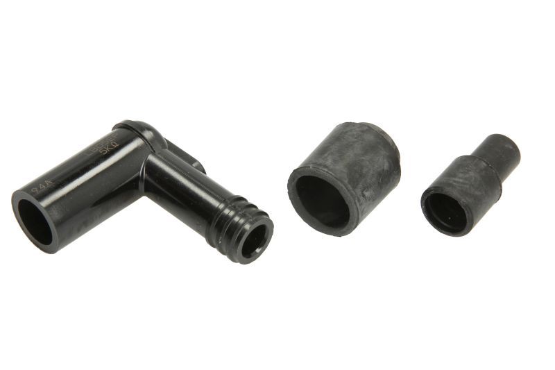 Manson cauciuc bujie lung filet 14 mm negru