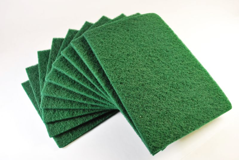 Rola material textil șlefuire foaie 10 bucăți verde
