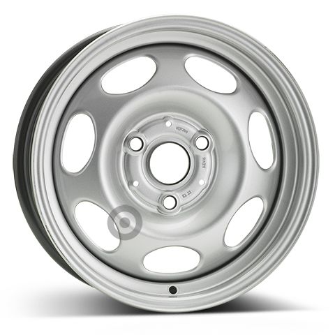 Janta otel 5.5x15 inch 57,1 mm argintiu