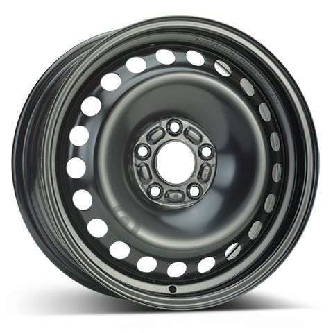 Janta otel 6.5x16 inch CH 63,4 mm negru