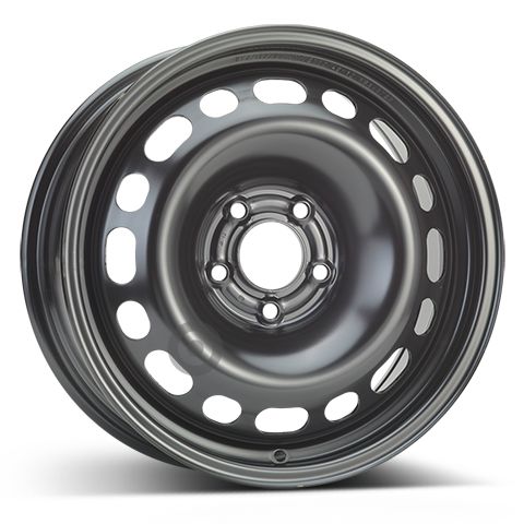 Janta otel 7.0x16 inch CH 65 mm negru