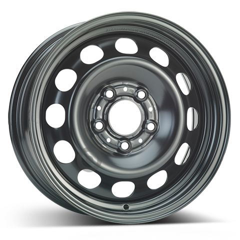Janta otel 7.0x16 inch CH 72,6 mm negru