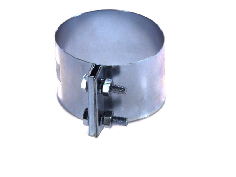 Colier sistem de esapament otel zincat 115 mm set 2 bucati