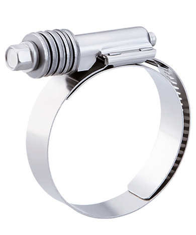 Coliere de unica folosinta albe spirala 14.3 mm