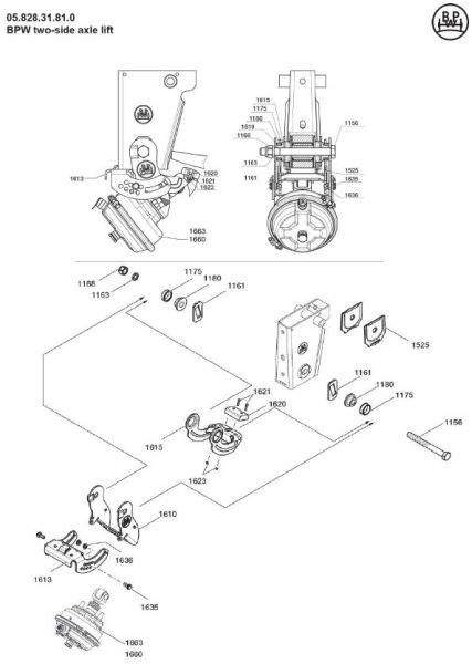 Set reparatie, bolt arc