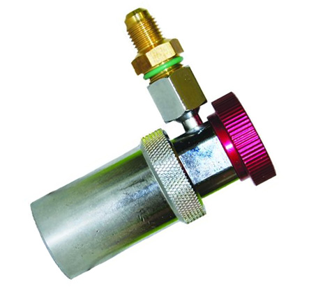 Cuplaj rapid aparat de service climatizare R1234yf rosu