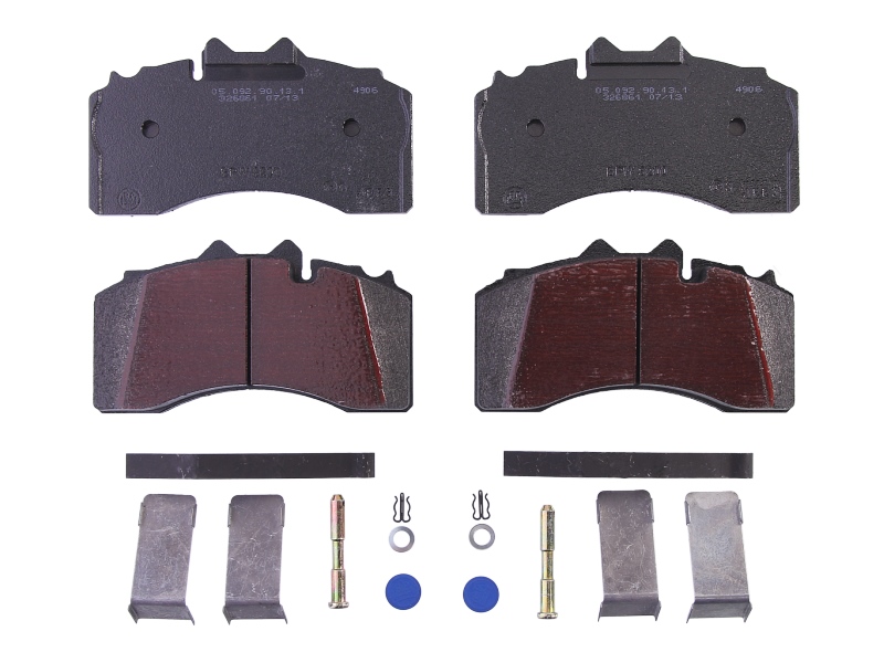 Set placute frana fata 210.8x114.5x30 mm