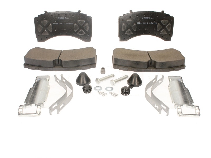 Set placute frana spate 207.5x111.2x29.7 mm
