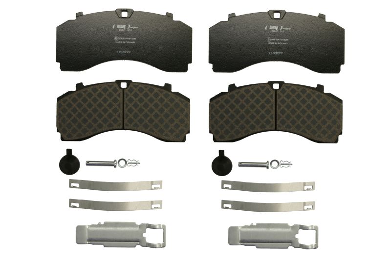 Set placute frana fata 244.5x111.2x29.7 mm