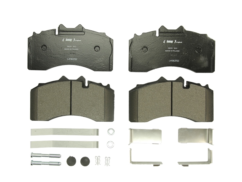 Set placute frana fata 210.8x114.5x30.0 mm
