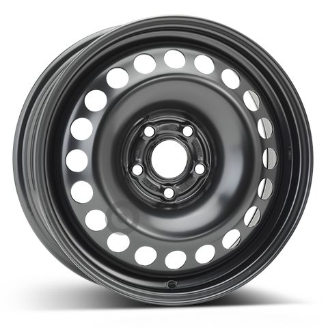 Janta otel 6.5x16 inch CH 56,6 mm negru