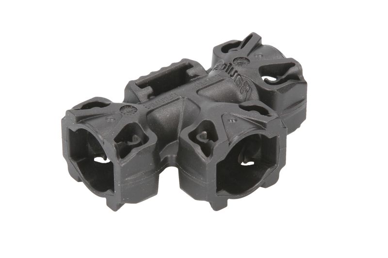 Cap de cuplare conector T cu trei căi 17.3 mm plastic