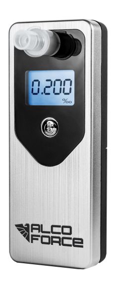 Alcoolmetru 105x55x23 mm argintiu