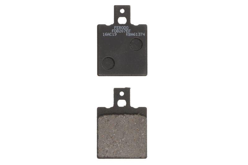 Set placute frana spate eco frecare 40x57x7 mm