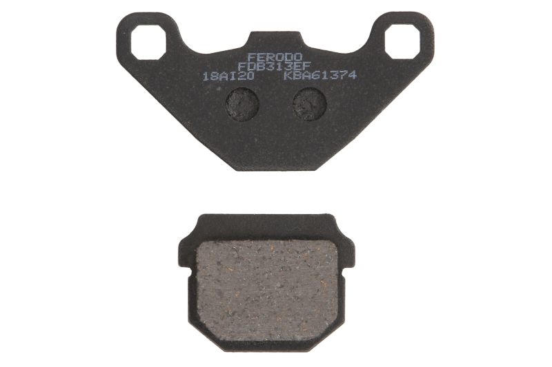 Set plăcuțe frână spate 85x43x6,9 mm