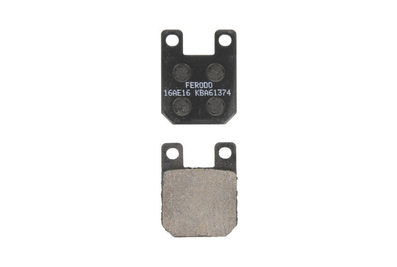 Set placute frana spate 36.1x45.1x6.0 mm eco frecare 2 bucati
