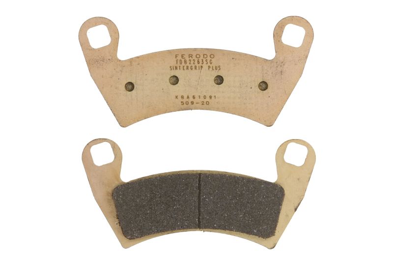 Set placute frana spate Sinter 121.0x57.3x6.9 mm