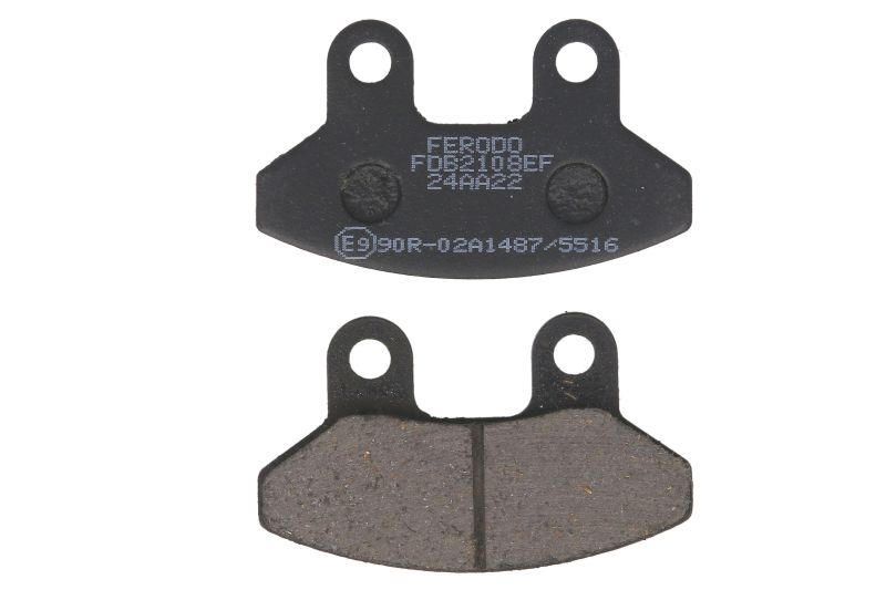 Set placute frana fata 70.2x41.8x8.1 mm eco frecare