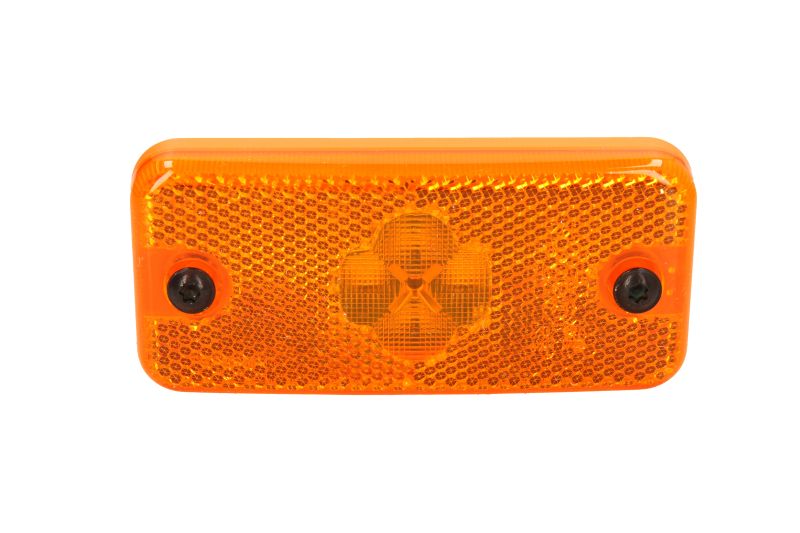 Lumina de clarificare portocaliu LED 24V 110x50 mm set 2 bucăți