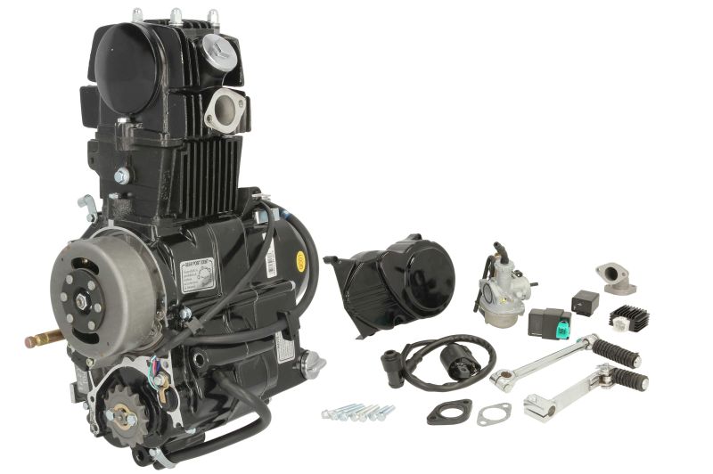 Motor complet 400x300x240 mm aluminiu