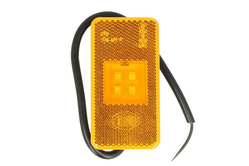 Lumină de clarificare lateral LED 24V galben set 2 bucăți