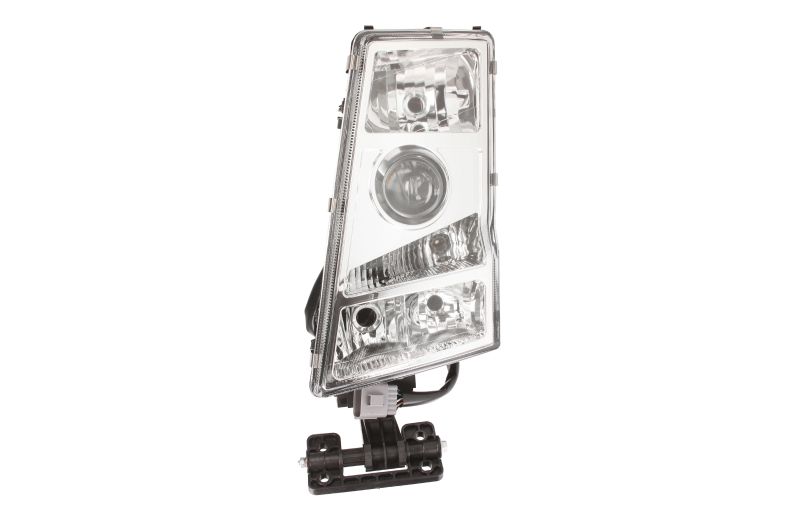 Far fata manual cromat semnalizator transparent