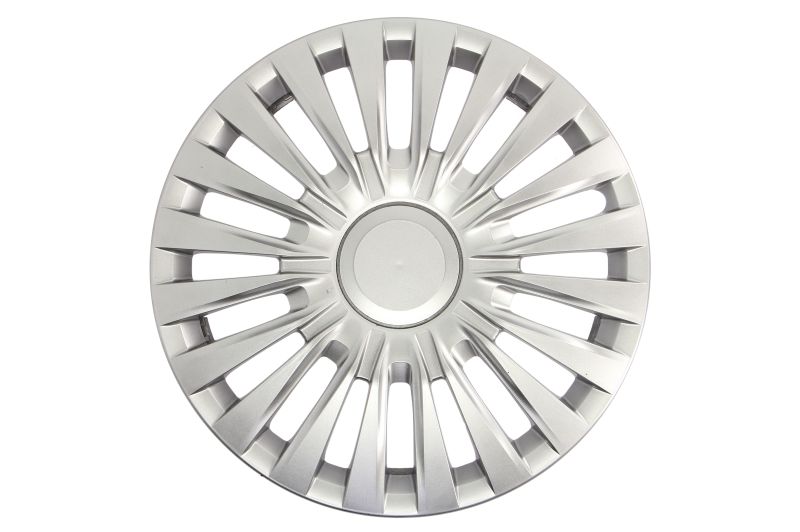 Capac roata plastic argintiu set 4 bucati