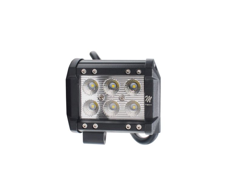 Lumină de lucru 96x108x63 mm aluminiu 18 W alb