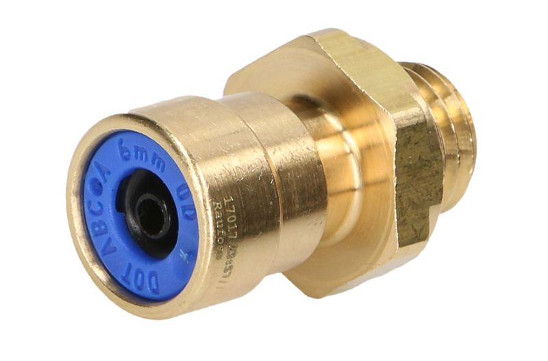 Cap de cuplare drept filet exterior M12