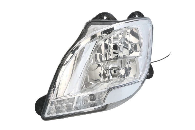 Far fata stânga halogen electric H7/H1 P21W 24V cromat