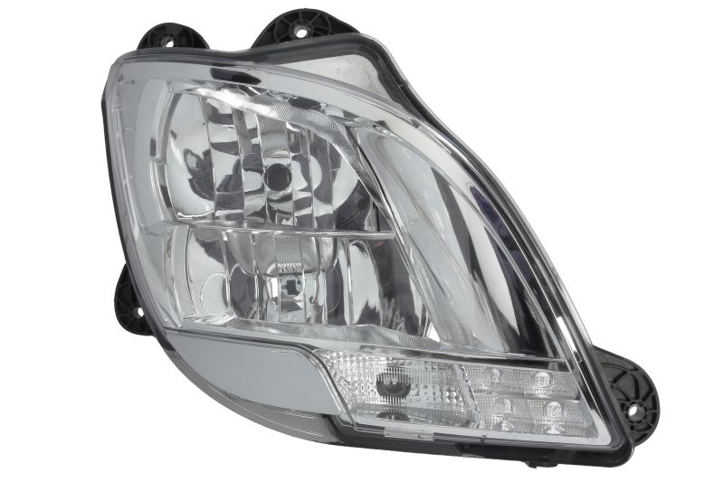 Far fata dreapta halogen electric H7/H1 P21W 24V cromat