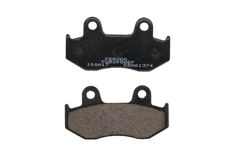 Set placute frana spate 81.4x42.2x8.3 mm eco frecare