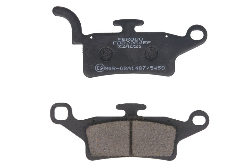Set placute frana fata Eco frecare 113.7x41.7x8.8 mm