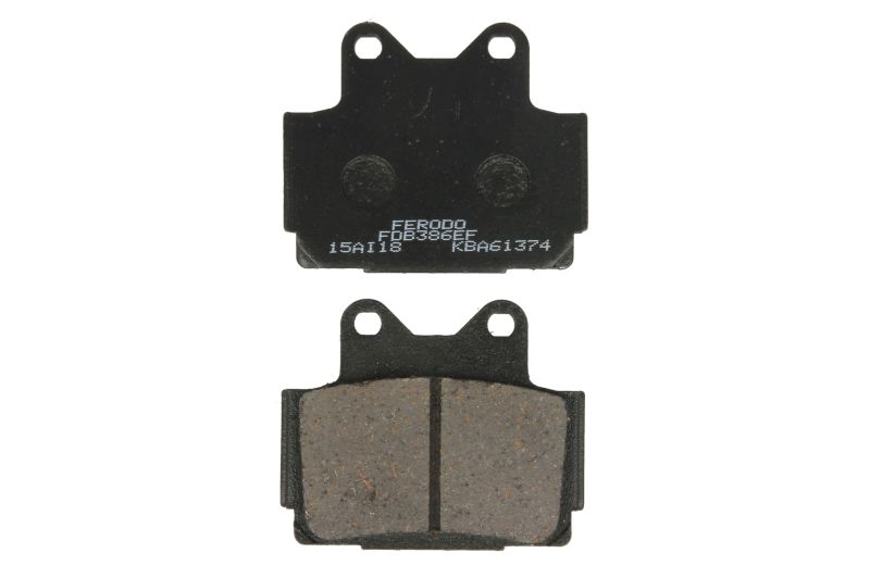 Set plăcuțe frână spate 66x56x8,8 mm material eco frecare set 2 bucăți