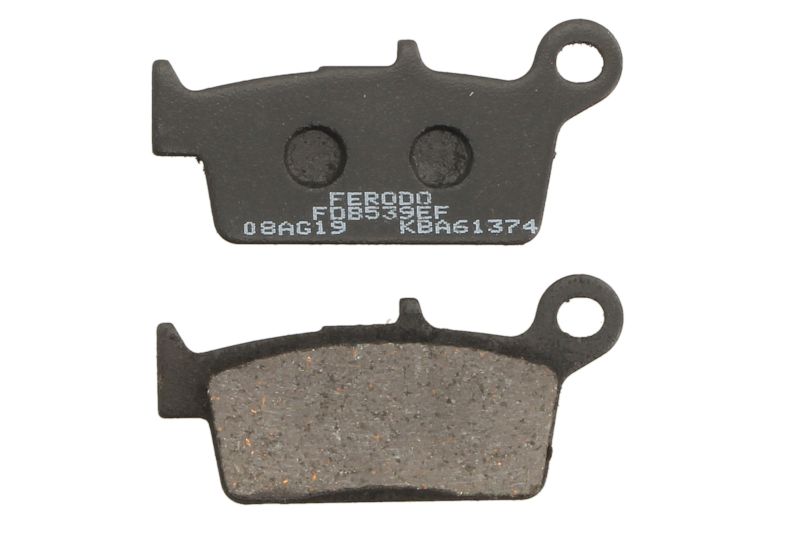 Set placute frana spate 75.1x36.1x9.7 mm eco frecare