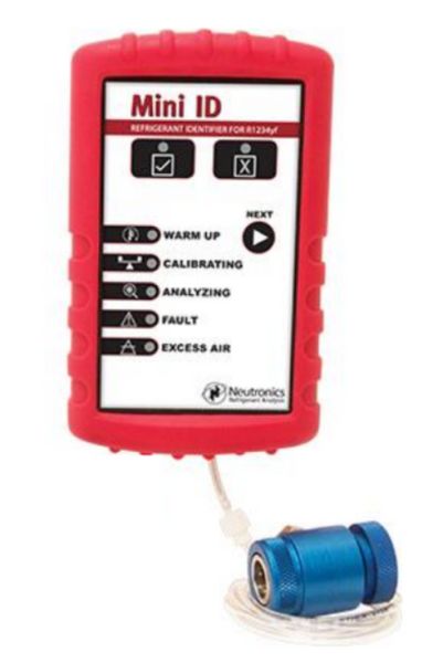 Dispozitiv pentru identificarea agentului frigorific R1234yf