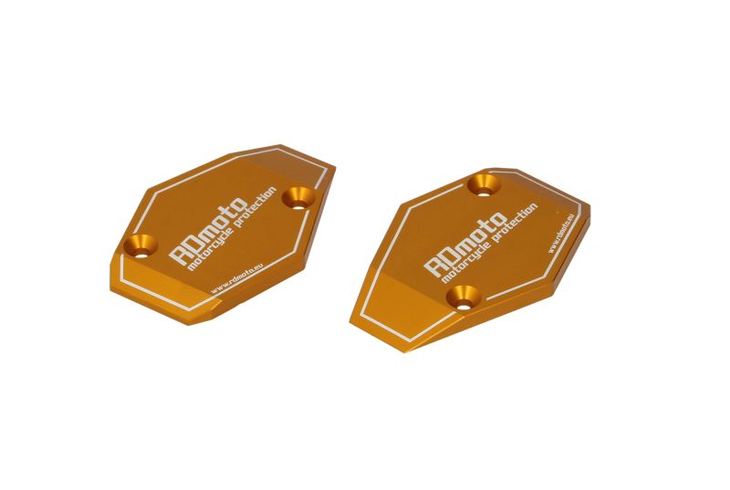Bara de protectie aluminiu portocaliu set 2 bucati
