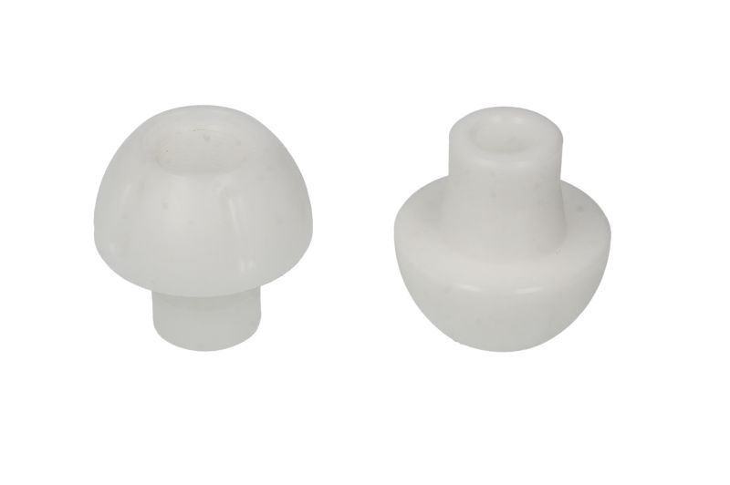 Bara de protectie 60x59 mm poliamida alb set 2 bucati
